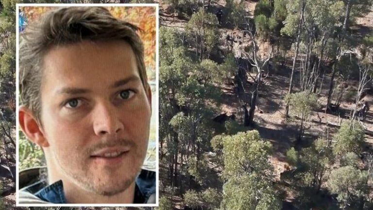 La policía busca en los matorrales de WA a un