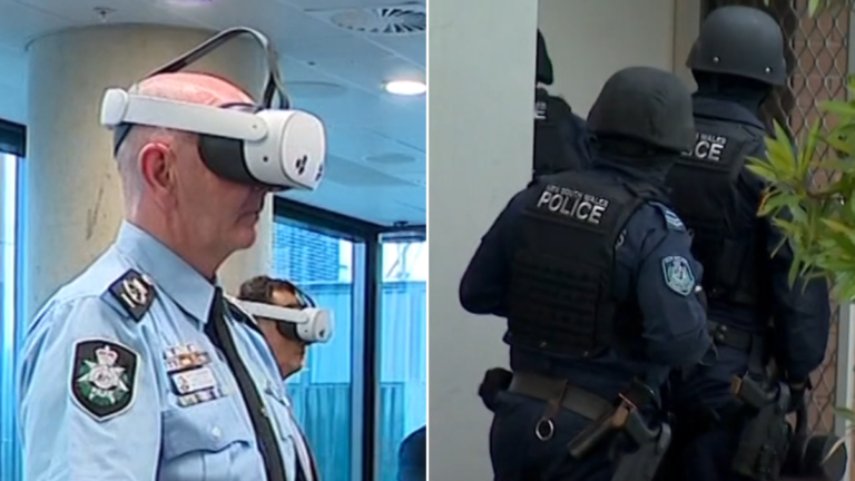 La policía de Australia utilizará la primera capacitación en realidad