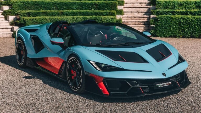 Lamborghini Fenomeno Roadster: se revela el modelo descapotable más rápido