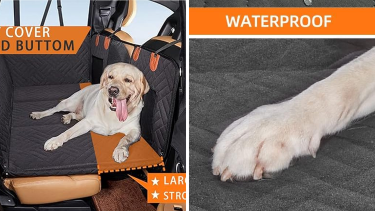 Las mejores fundas para asientos de automóvil para perros: los