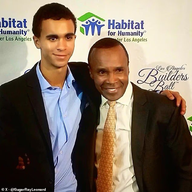 Le fils de la légende de la boxe Sugar Ray