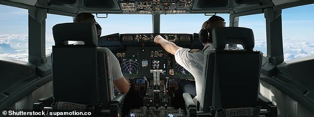 Le pilote est accidentellement pris dans une confusion coquette avec