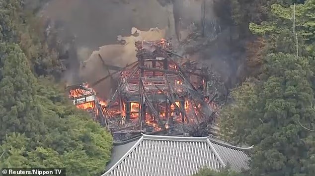 Le temple qui abrita la « flamme éternelle » au
