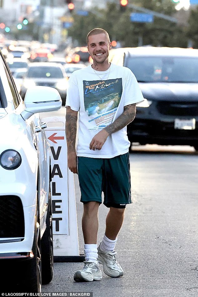 Le visage de Justin Bieber en dit long alors que
