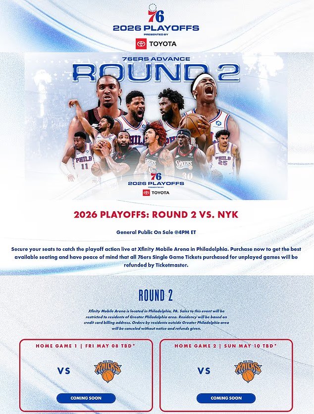 Les 76ers de Philadelphie veulent désespérément arrêter les fans rivaux