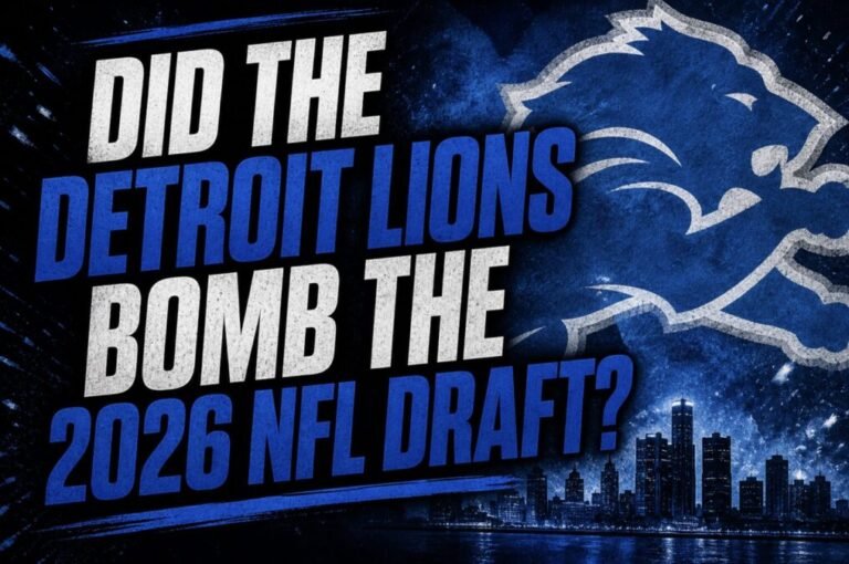 Les Lions de Détroit ont-ils bombardé le repêchage ? GPA