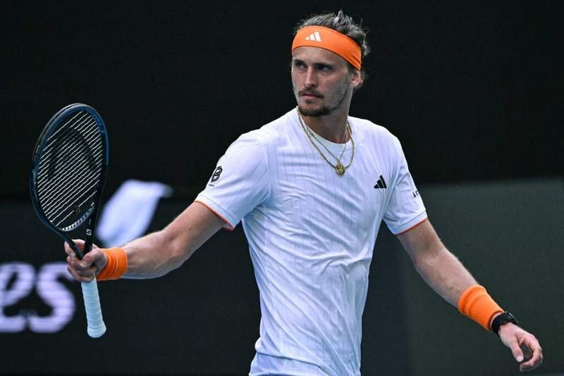 Les actions d'Alexander Zverev lors de la finale de l'Open
