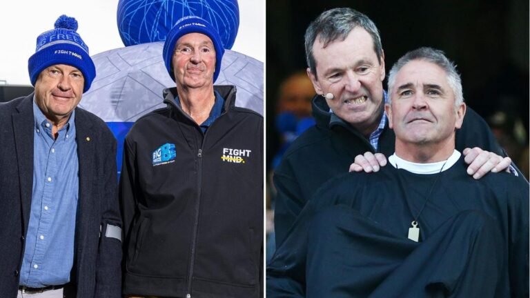 Los amigos más cercanos de Neil Daniher, Bill Guest y