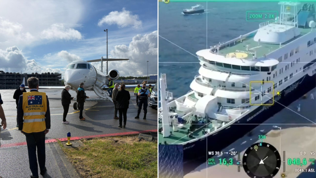 Los australianos en un crucero contra el hantavirus aterrizarán en
