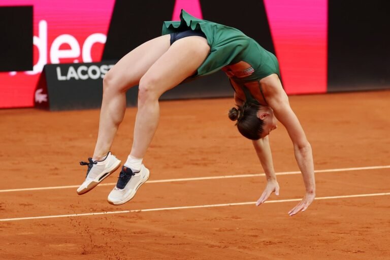 Marta Kostyuk célèbre sa plus grande victoire en carrière avec