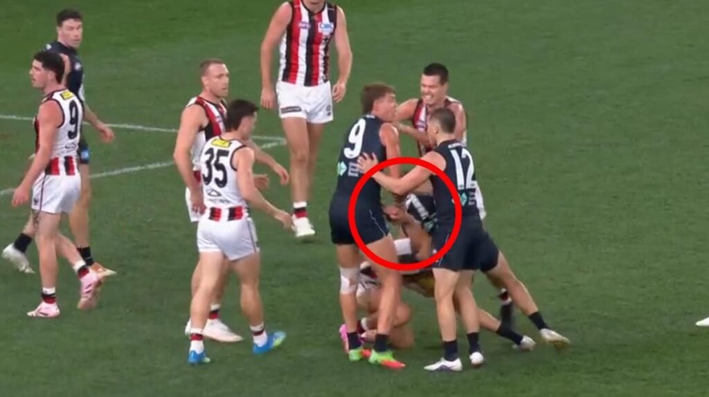 Patrick Cripps evita la suspensión por una entrada de alitas