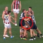 Patrick Cripps evita la suspensión por una entrada de alitas