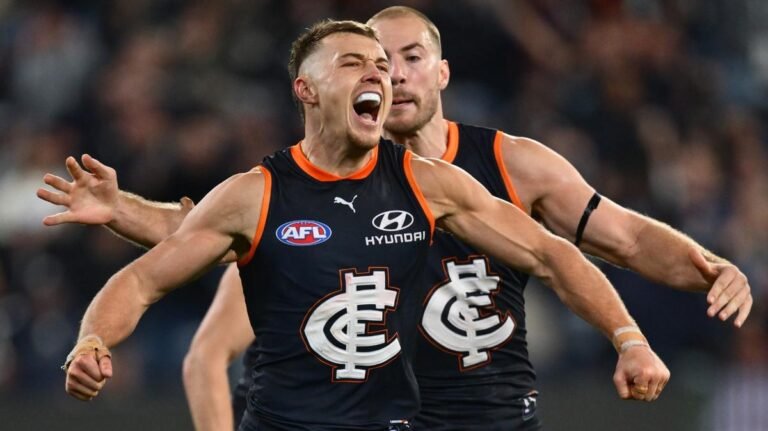 Patrick Cripps logra una remontada épica con el gol de