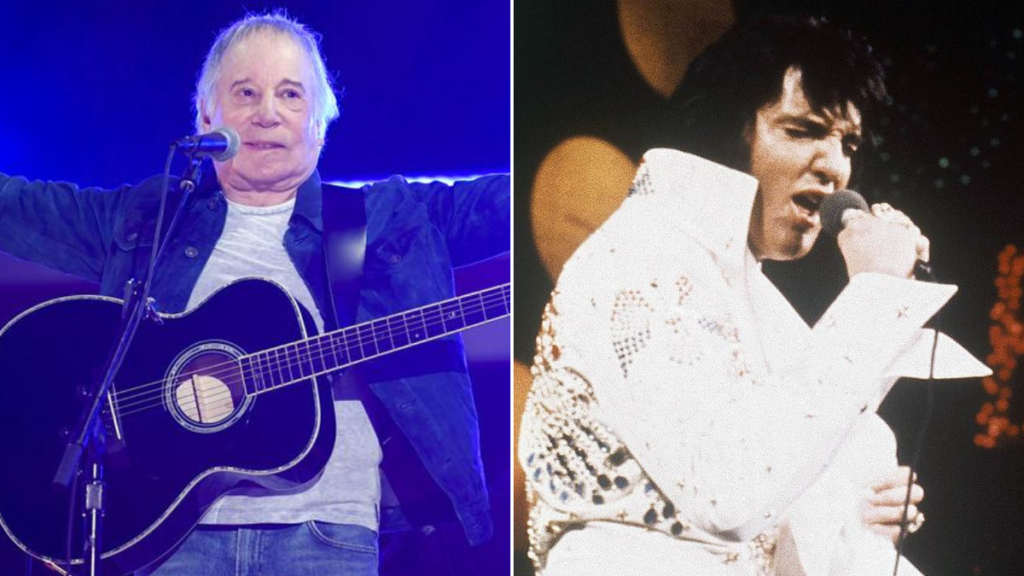 Paul Simon lamenta que Elvis Presley "desperdicie su gran talento"