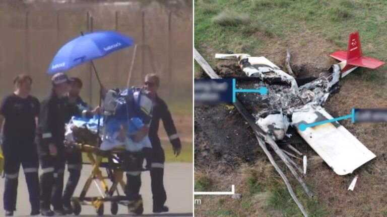 Piloto de Queensland realiza un rescate milagroso después de que