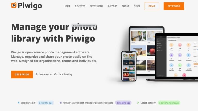 Piwigo es un competidor de Google Photos que vale la