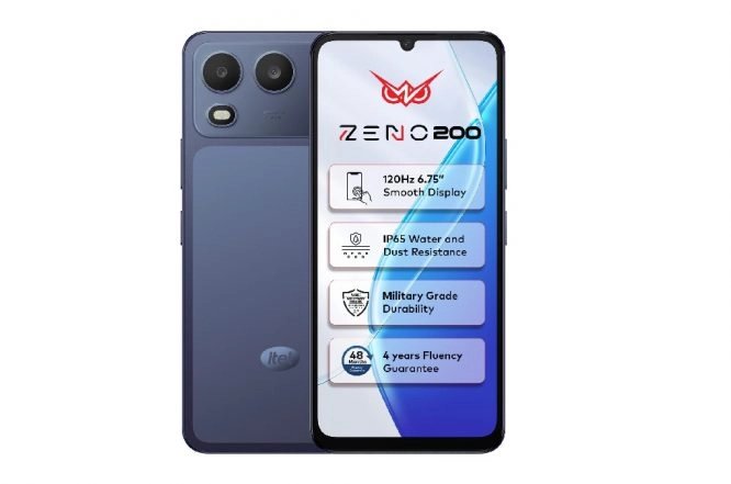 Prix ​​itel Zeno 200 en Inde, caractéristiques et spécifications