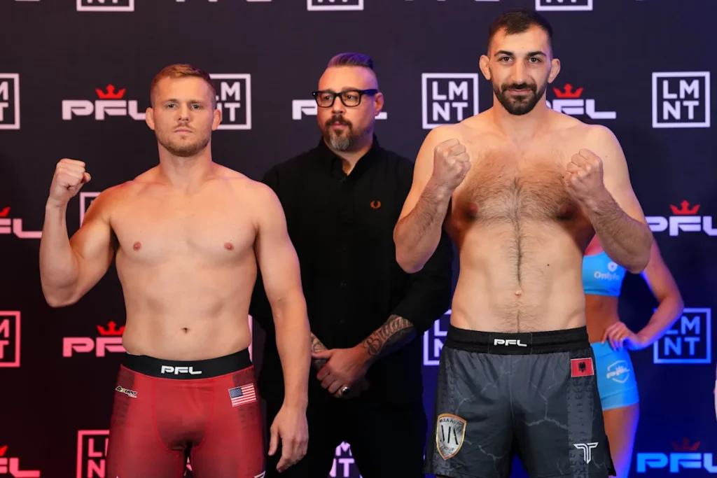 Résultats PFL Sioux Falls : Storley contre Zendeli