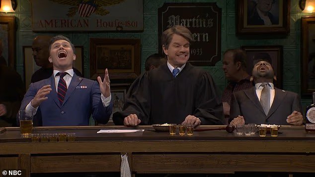 SNL fait des blagues scandaleuses sur l'alcool contre le trio