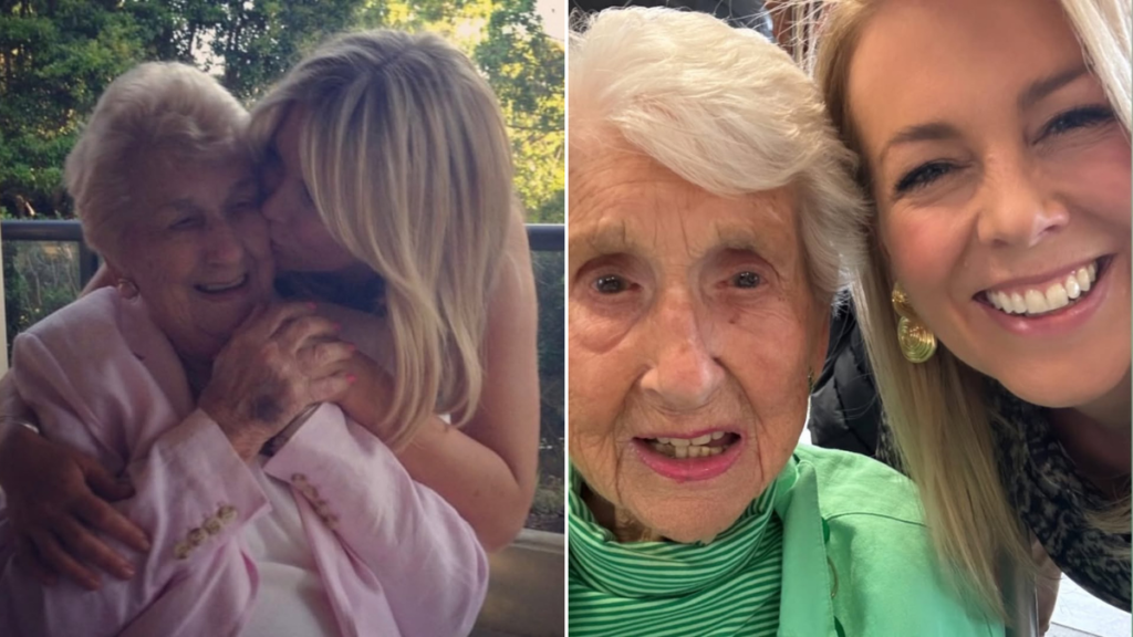 Sam Armytage se despide de su abuela Dorothy, de 100