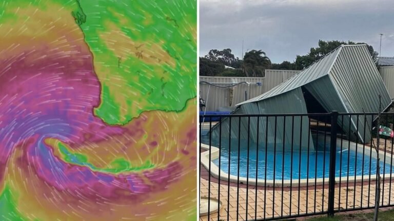 Se emitió una advertencia de clima severo cuando el suroeste