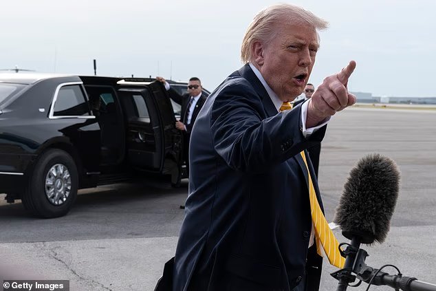 Trump lance un « geste humanitaire » pour les victimes
