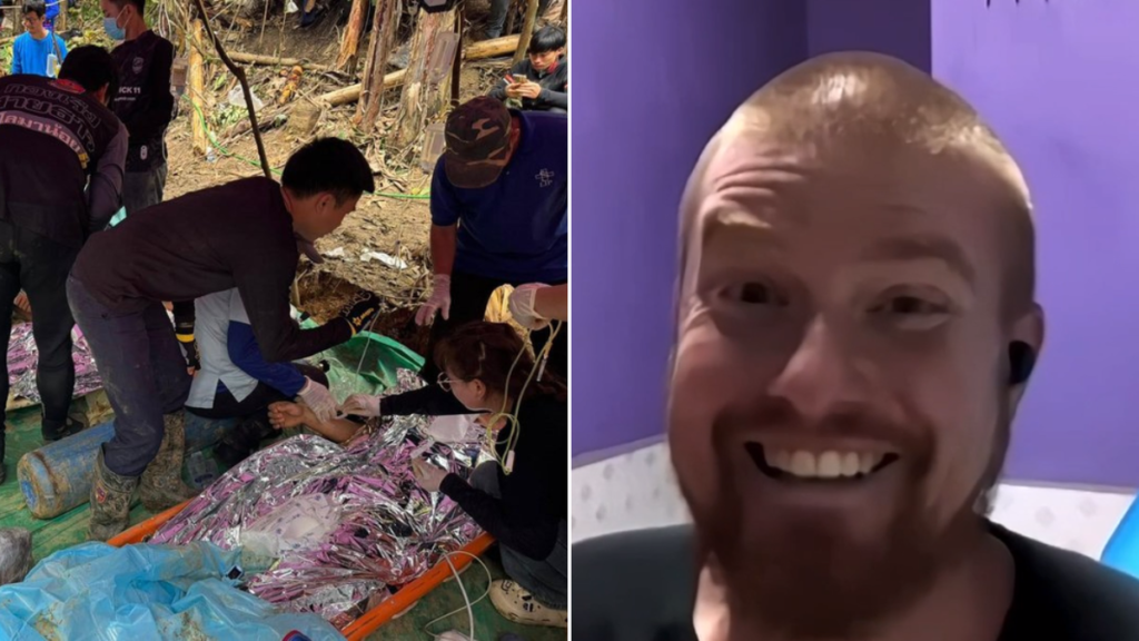 Un buzo australiano describe el momento en que los aldeanos