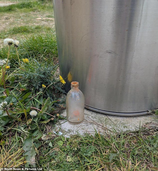 Un promeneur de chiens ramasse accidentellement une bombe de la