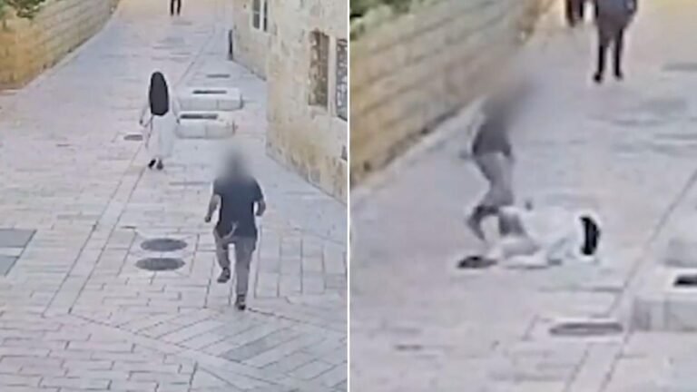 Una monja fue atacada en las calles de Jerusalén, provocando