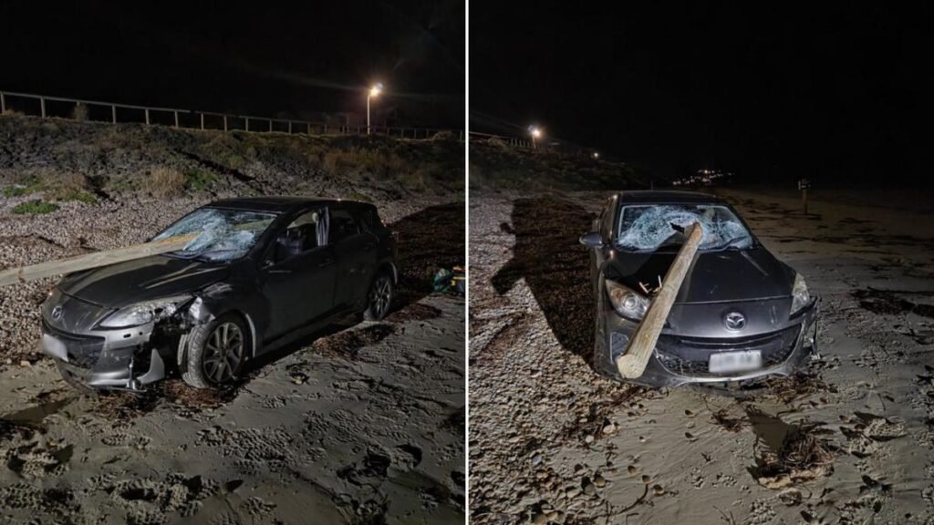 Una mujer supuestamente explotó 0.110 después de romper la barandilla