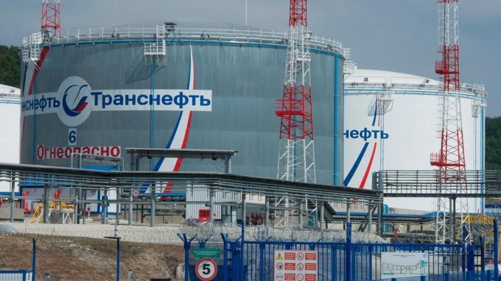Una terminal petrolera en la región rusa de Krasnodar se