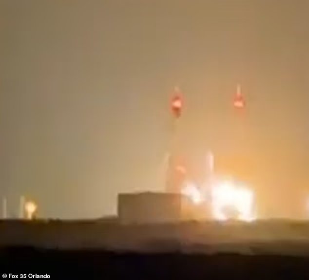 Une fusée Blue Origin explose dans une boule de feu