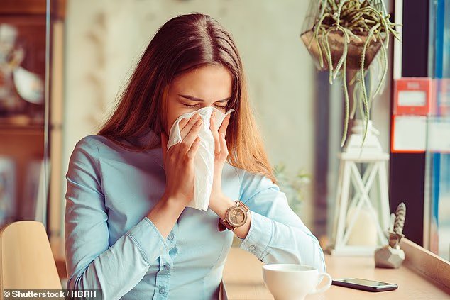 Une infection virale qui provoque la toux et le rhume