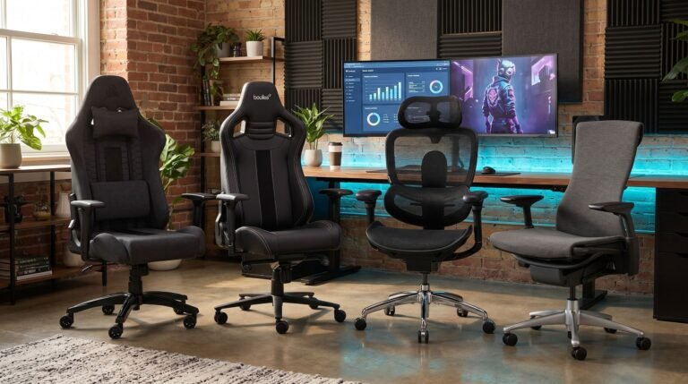 12 sillas híbridas para juegos y oficina que realmente me