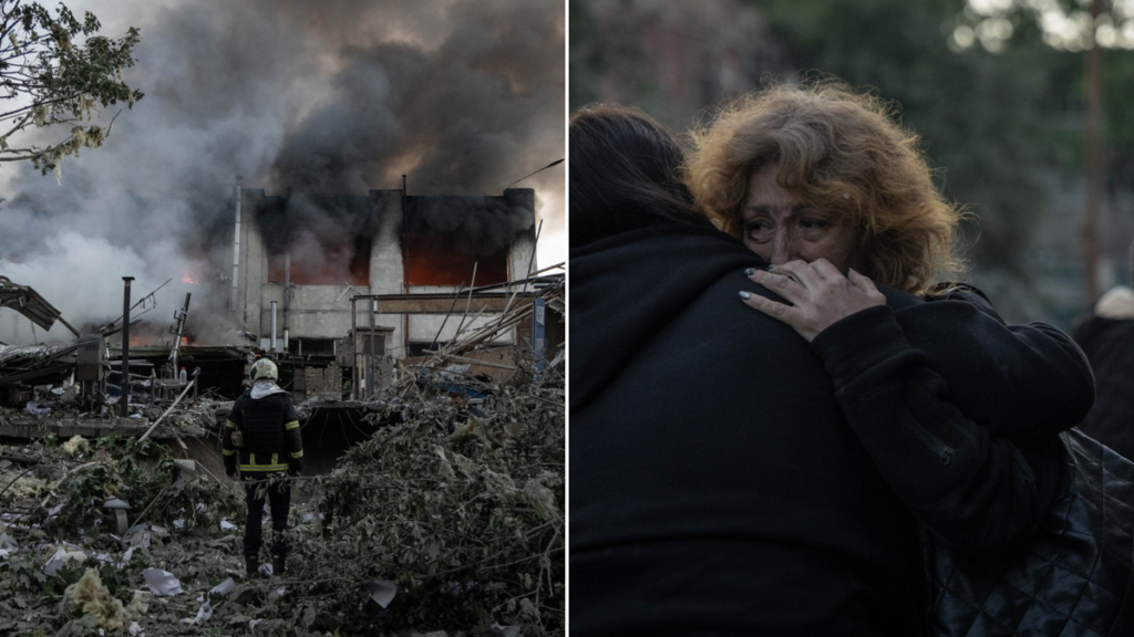 Al menos 22 personas murieron en un ataque ruso en
