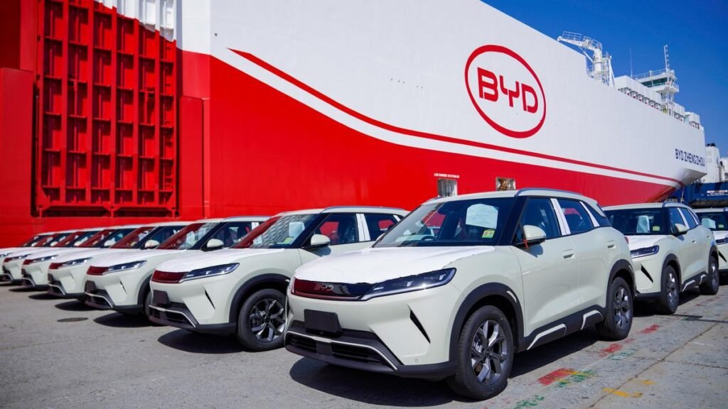 BYD pretende superar a Toyota como mayor fabricante de automóviles