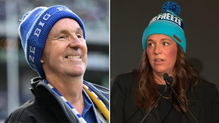 Bec Daniher lucha contra las lágrimas mientras revela su última