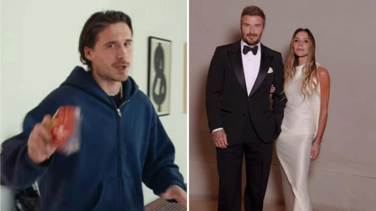 Brooklyn Beckham le da un golpe a Victoria y David
