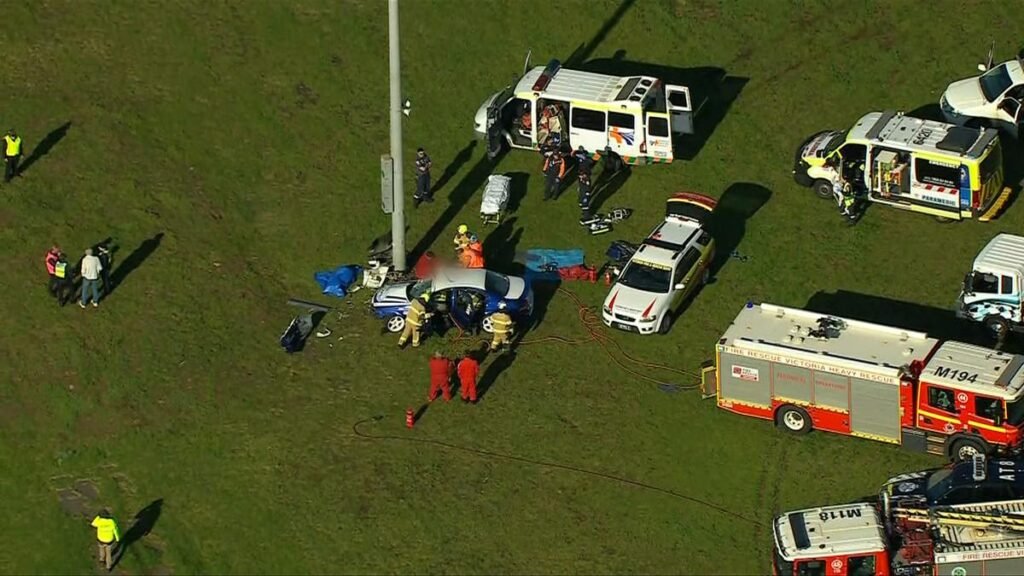 Conductor muere en un accidente automovilístico australiano en Calder Park
