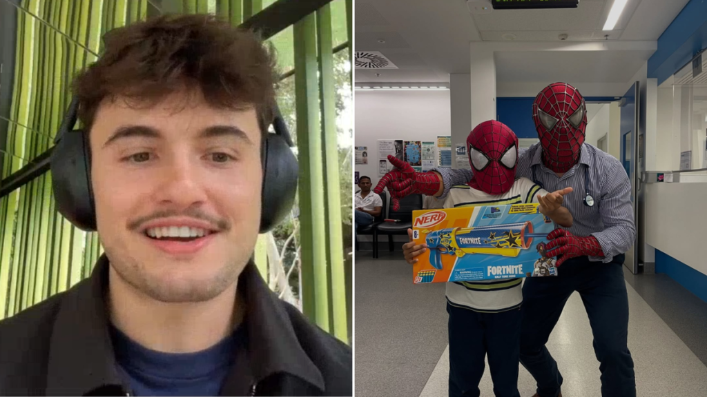 Dr. Spider-Man: un estudiante de medicina se convierte en un