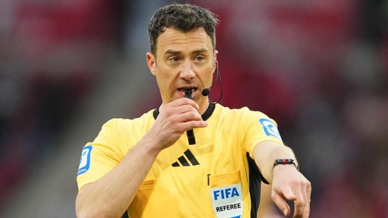El árbitro alemán Felix Zwier ha sido designado para el