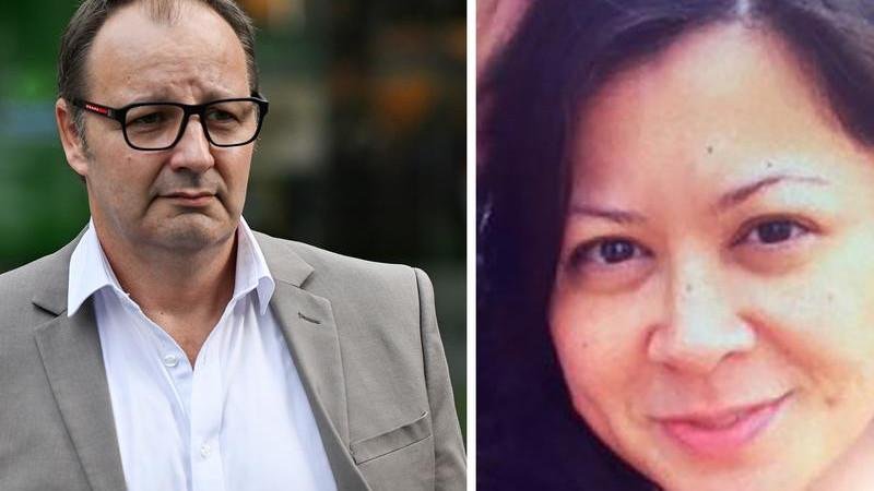 El asesino acusado, Mark Weeden, afirmó que la novia de