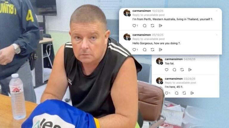 El australiano Simon Peter Carman acechaba a mujeres antes de