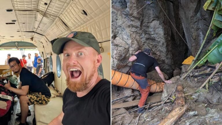 El buceador de cuevas del sur de Australia Josh Richards