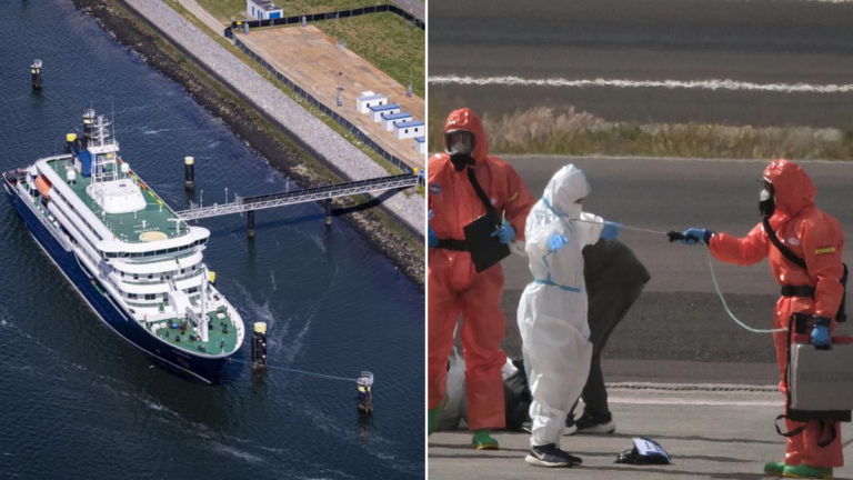 El crucero contra el hantavirus recibe luz verde para navegar