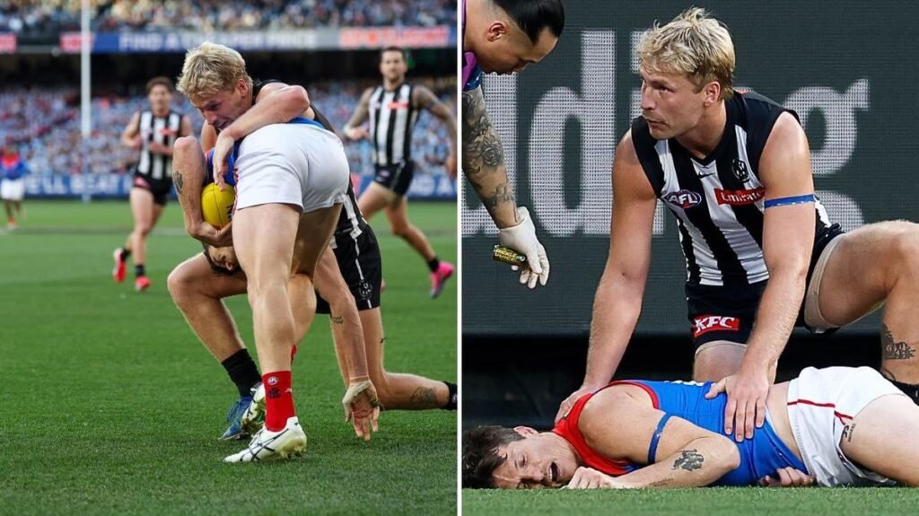 El defensa de Collingwood, Billy Frampton, suspendido por la entrada