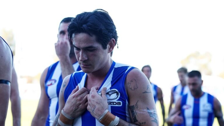 El dúo de North Melbourne, Zac Fisher y Will Dawson,