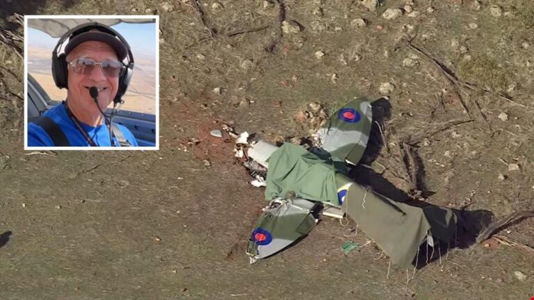 El piloto Malcolm Vivian murió en un accidente aéreo cerca