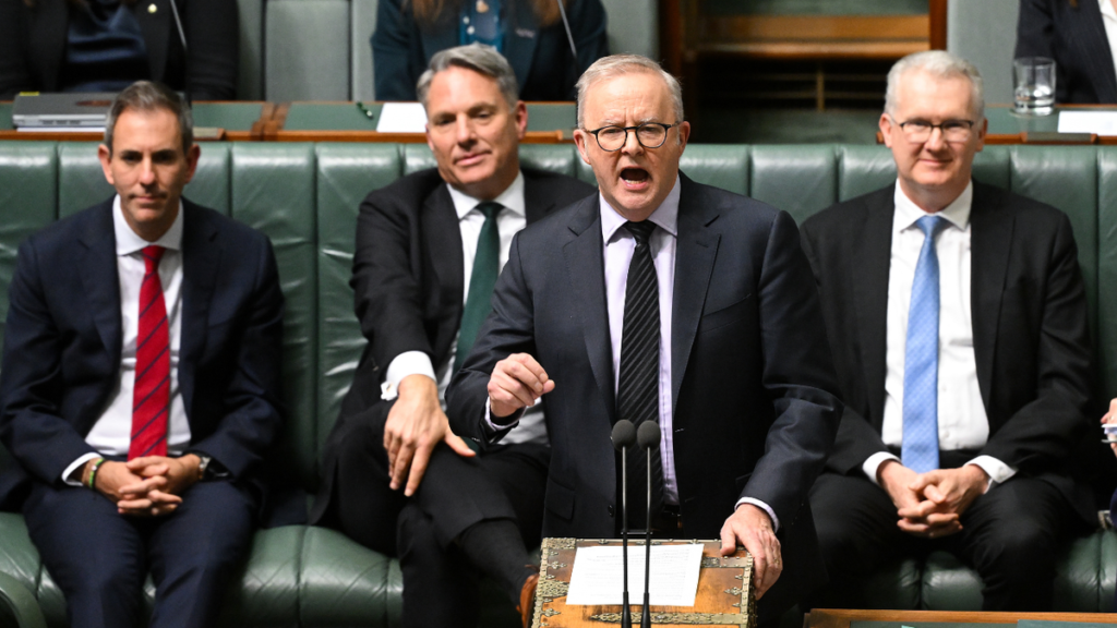 El primer ministro Anthony Albanese defendió cambios fiscales radicales en