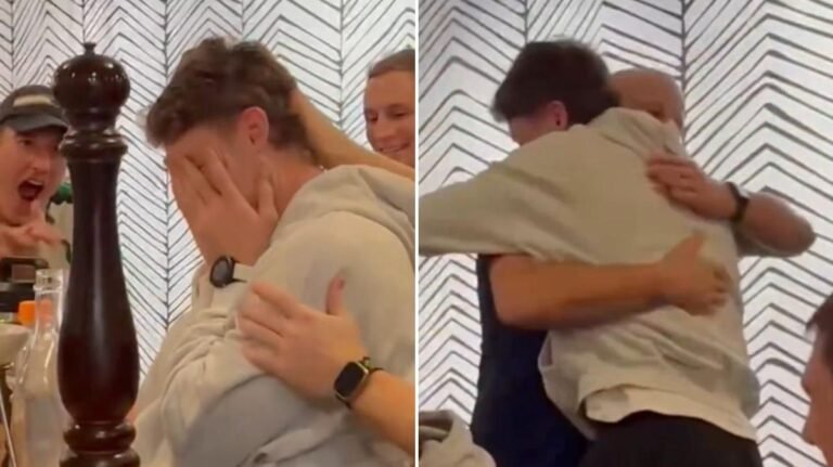 El recluta de Adelaide, Hugo Hall-Kahn, se sorprendió después de